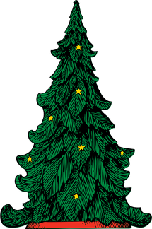 old-style-Christmas-tree