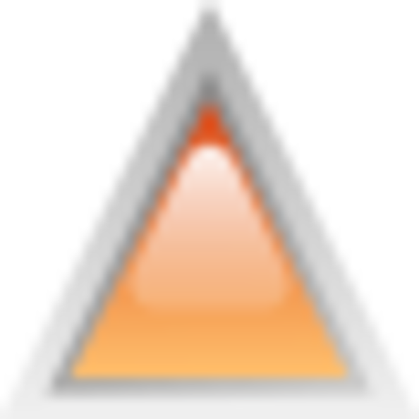 led triangular 1 orange